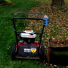 Lawn mower beer holder