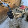 Lawn mower beer holder empty